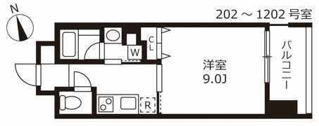 花の木ライズの間取り画像