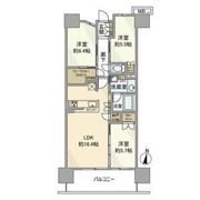 インプレスト所沢の間取り画像