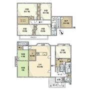 細山戸建の間取り画像
