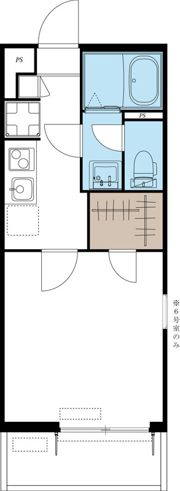 ヴィラ本厚木の間取り画像