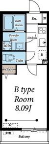 フェリスゲート新田の間取り画像