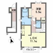 シャーメゾン笹森の間取り画像