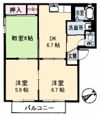 グレイス光 B棟の間取り画像