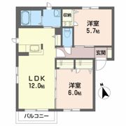 グランセレッソ Cの間取り画像