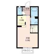 アンクラージュBの間取り画像