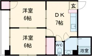 シャトレー小坂の間取り画像