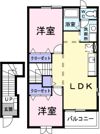 EAST1 Bの間取り画像