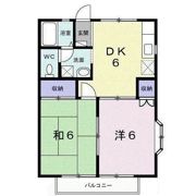 笠原コーポAの間取り画像