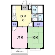 フェルド中居の間取り画像
