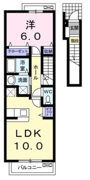 アロッジオ ヴィオラの間取り画像