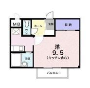 ドエル．ハナワの間取り画像