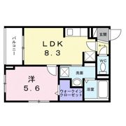 アンジュ 茨木の間取り画像