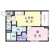 アンジュ 茨木の間取り画像