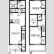 セントラルコート七宝の間取り画像