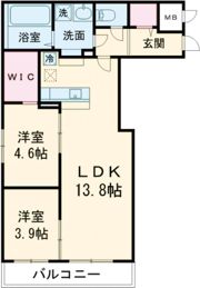 Erfolg千歳春日の間取り画像