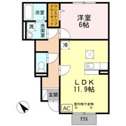 ディアコート北野の間取り画像