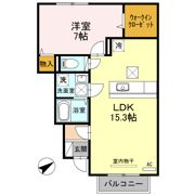 メゾン･プレール栗栖の間取り画像