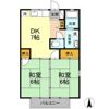 サニーヒル大峯台 B棟の間取り画像