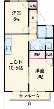 ハイムラマージュの間取り画像