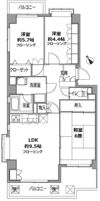 VIVRE三ツ境の間取り画像