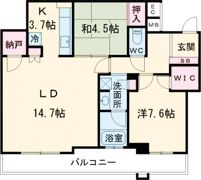 神戸ハーバータワーの間取り画像