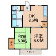 パークサイドヒルⅡの間取り画像