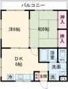 ロイヤルメゾン白浜の間取り画像