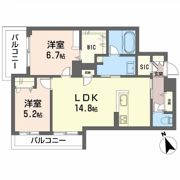 ピアヌーラ祇園の間取り画像
