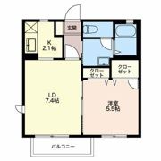macherie Aの間取り画像