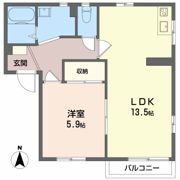 ドミールのぞみ Bの間取り画像