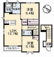 エテルグリーア A棟の間取り画像