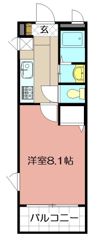 A＆E Glanzの間取り画像