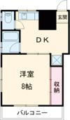 メゾンド大井の間取り画像