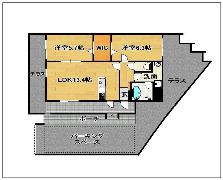 間取図