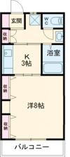プランドール桜花パートⅢの間取り画像