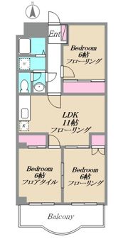グランドール・ノブの間取り画像