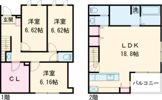 NiNE（ナイン）B棟の間取り画像