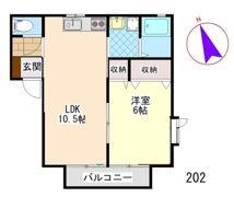 バラティエの間取り画像