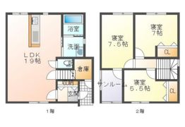Co's House森 Bの間取り画像