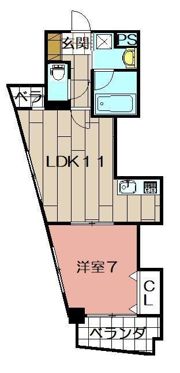 KSK嵐山コアビルの間取り画像