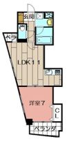 KSK嵐山コアビルの間取り画像