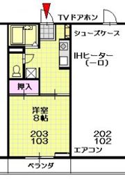 サングランⅠの間取り画像