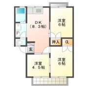 セジュール諏訪の間取り画像