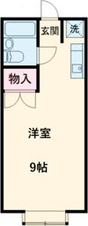 クレストコートAの間取り画像