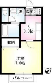 サンメゾン宮前平の間取り画像