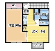 コーポ・アーサーの間取り画像