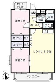 ア・ドリーム星ヶ丘の間取り画像