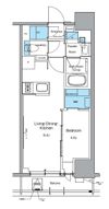 ルフォンプログレ上野御徒町の間取り画像