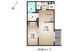 REGALEST 西広島駅の間取り画像