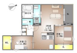 REGALEST 新福の間取り画像